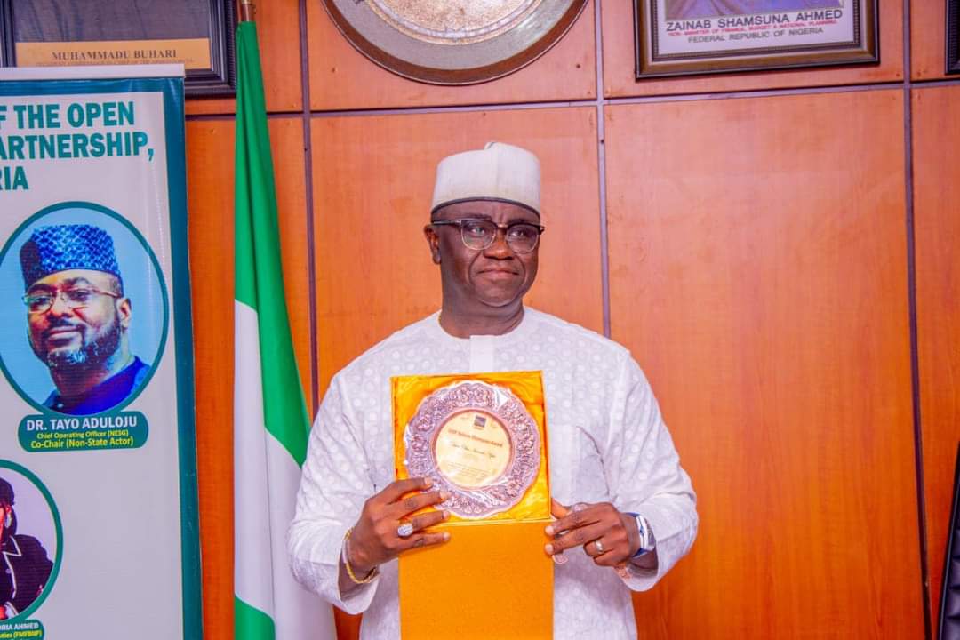 At the Inauguration of new National Steering Committee members for NAP III, the OGP E-Newsletter, OGP Nja App, OGP website and NAP III were also launched