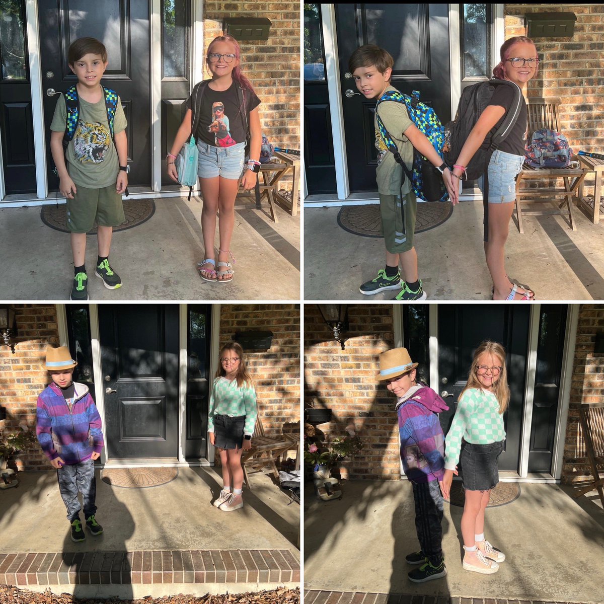 First day 3rd &amp; 4th
Last day 3rd &amp; 4th

These photos are going to get more awkward as the years go buy and i can not wait! 
#randsadventures