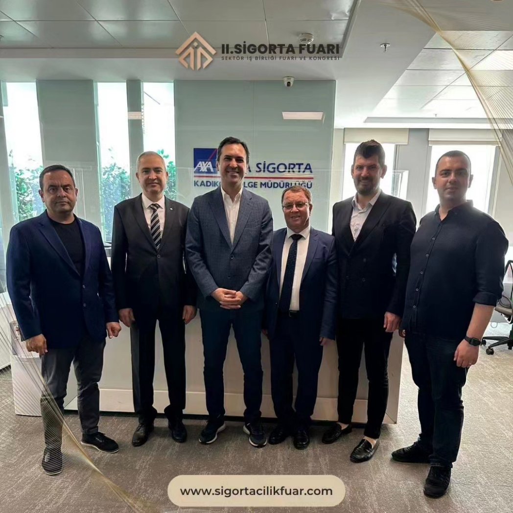 2023 Sigorta Fuarı ve Kongresi istişaresi için Hepiyi Sigorta Genel Müdürü Sn. Şenol Ortaç, Genel Müdür Yardımcısı Sn. Burç Özer,
Axa Sigorta Genel Müdür Yardımcısı Sn. Firuzan İşcan, Acenteler Satış Kanalı Yöneticisi Fatih Bayraktar ve değerli çalışma arkadaşlarını ziyaret ettik