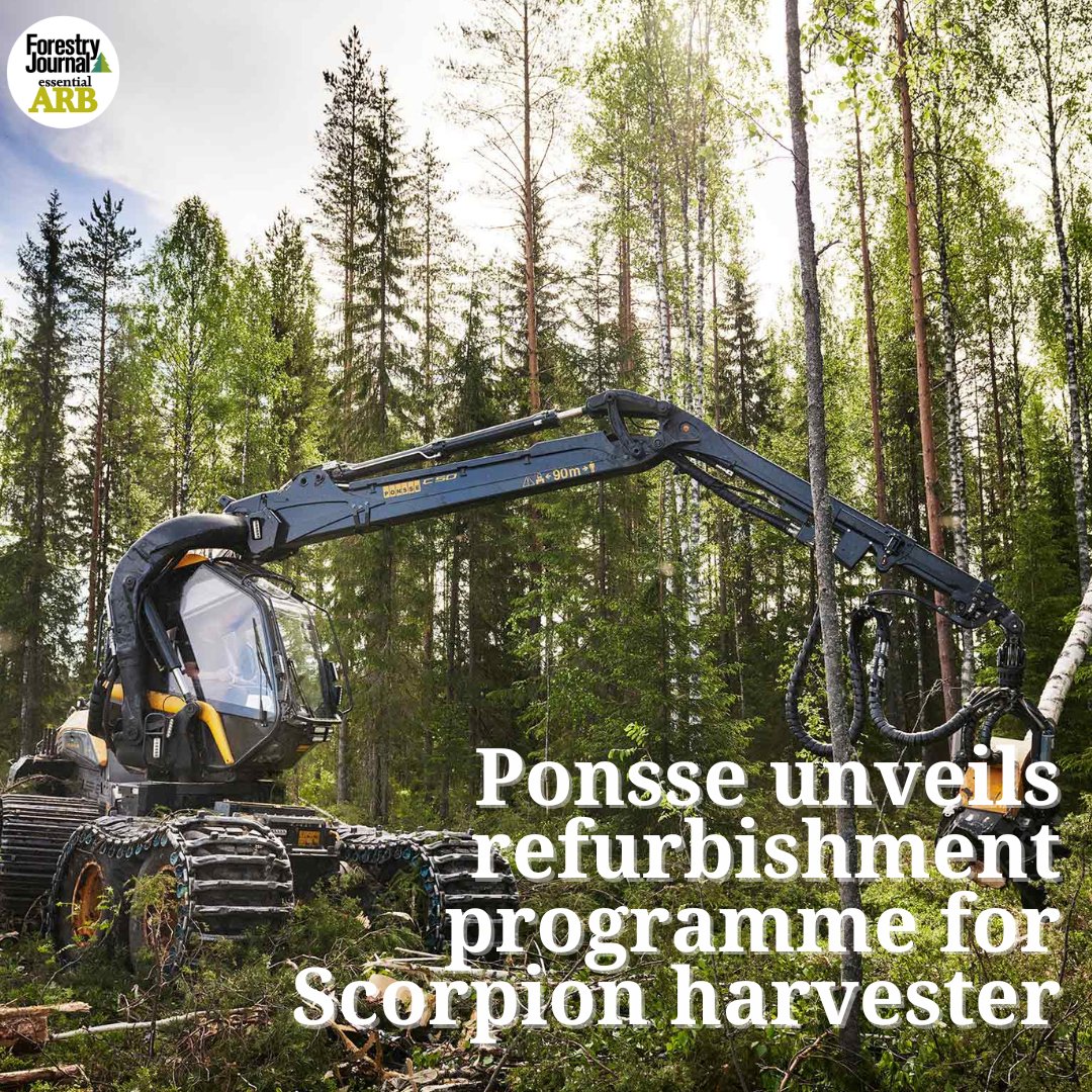 Ponsse unveils refurbishment programme for Scorpion harvester

🔗 tinyurl.com/ms5kzst7
