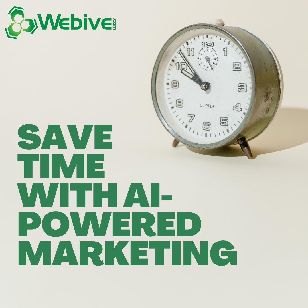 webivedotcom's tweet image. Upgrade your small business marketing with AI-driven solutions! 🤖 Improve campaign performance, save time, and delight customers. #AIRevolution #SmallBusinessTech #WebiveDigital
📞 Call to book a free consultation today: 423-716-5352.