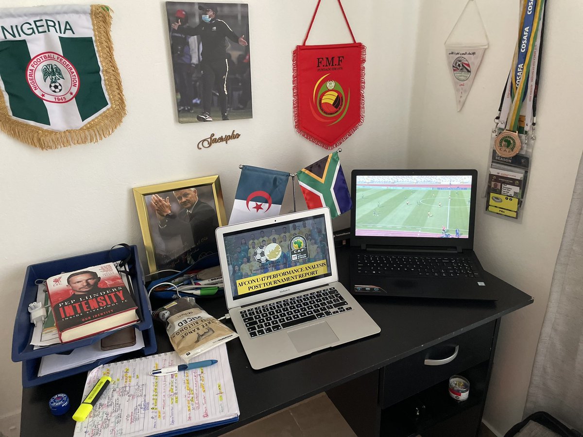 In football, there’s always lessons behind every experience. The value of lessons from #AfconU17 will remain valuable in my long International career. Loving every minute of this post tournament report compilation. 

#TechnicalScout #PerformanceAnalyst #Afcon #AfricanFootball