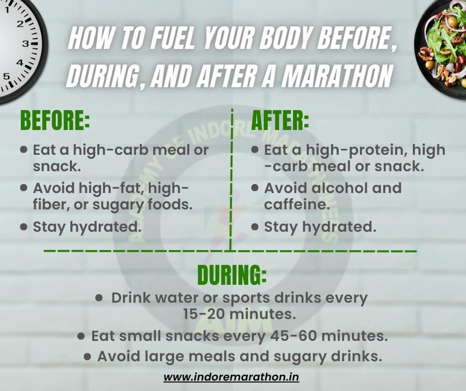 Planning to run a marathon? 🏃‍♂️🏃‍♀️
Fueling your body is the key. 🔑

What are some of your favorite fueling strategies for a run? 🏃‍♀️

Share them here with the community, and let us know why they work 💼 for you!

#marathon #marathonrunner #marathons #running #runningstratergy