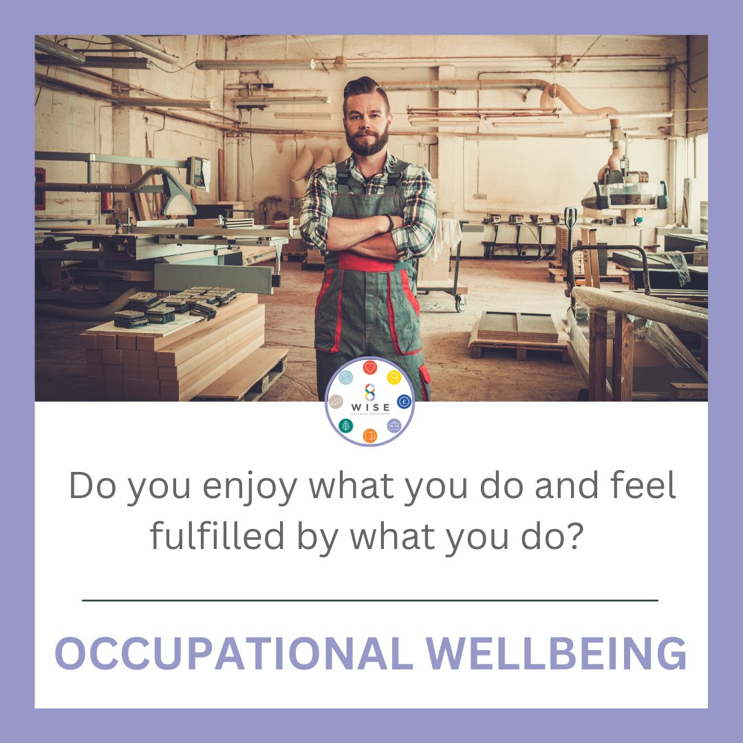 Are you fulfilled by your job and career?
Live the 8 Wise way and discover the importance of physical wellness on your mental health and wellbeing. 

#mentalhealth #mentalwellbeing #livethe8wisewat #8wise #selfcare #occupationalwellness