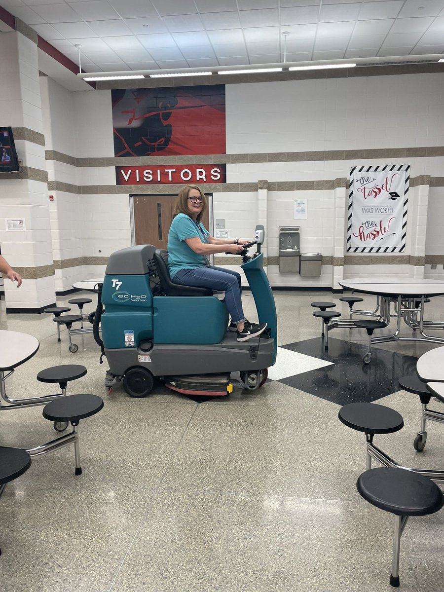 Ms. Rapport riding of into the sunset! Thanks for everything! Enjoy your retirement!