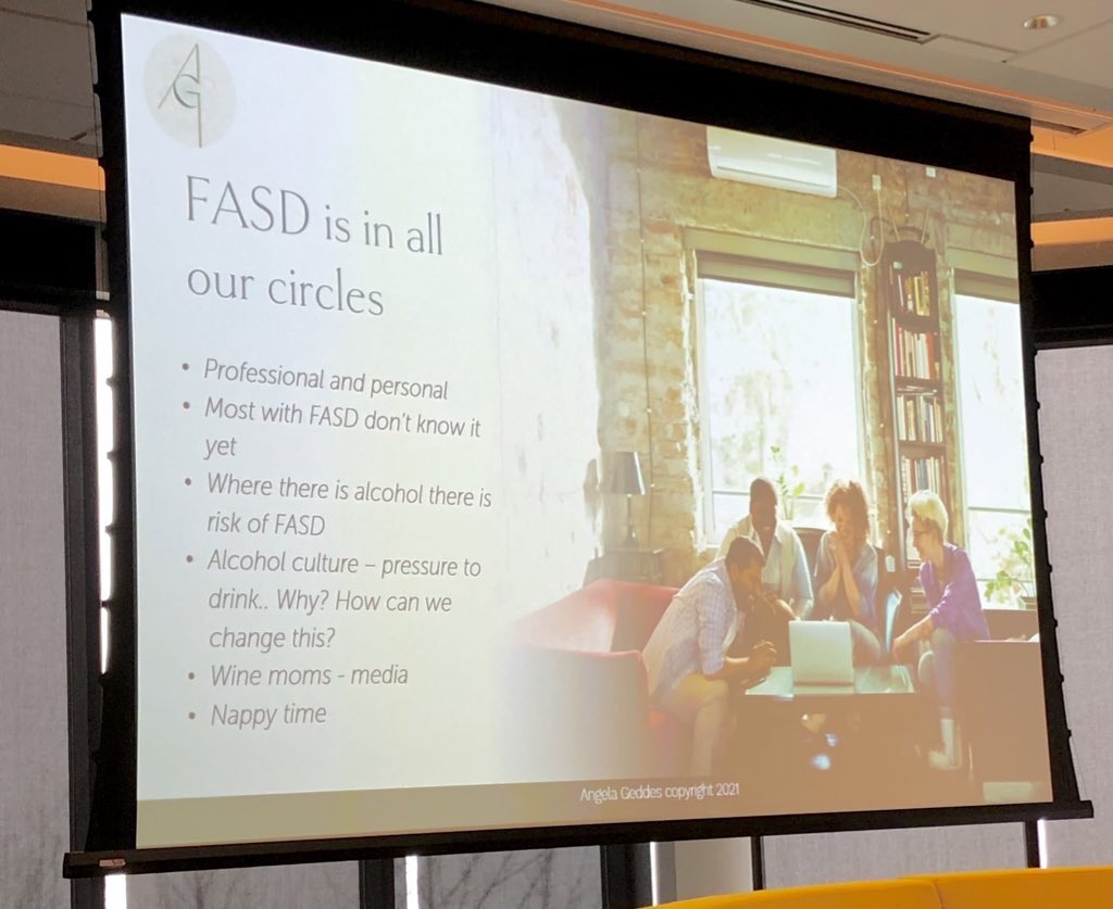 APetersMUN's tweet photo. Such an incredible week so far learning &amp; reflecting with inspiring folks from throughout Atlantic Canada @FASDNL’s #ReducingHarms conference. Today @AngelaGeddes4 &amp; Tanya shared stories &amp; poetry related to FASD, lived experience/expertise &amp; stigma. #fasdAtlantic #fasdNL #FASD https://t.co/4Qwu5GqmPN