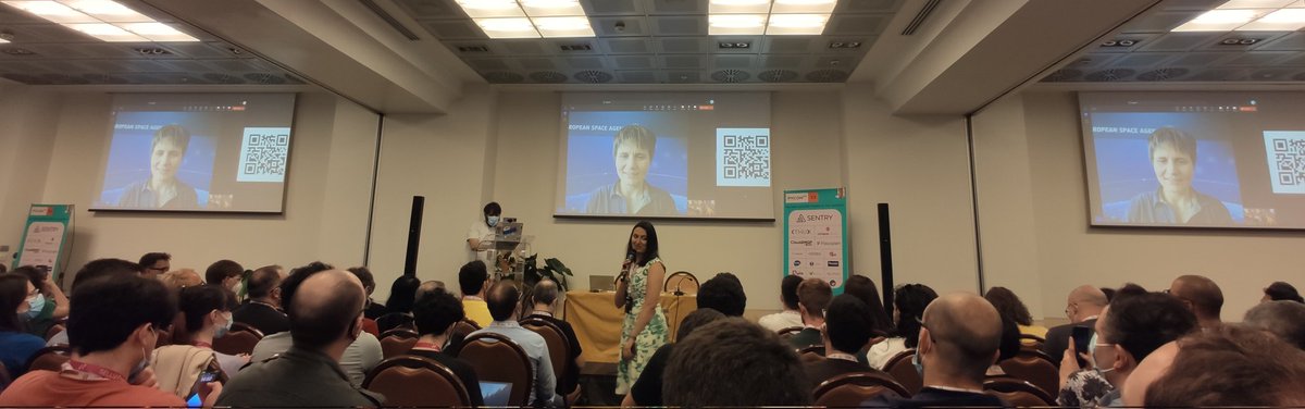 jostriebel's tweet image. Q&amp;amp;A with ESA Astronaut Samantha Cristoforetti 🚀 🐍 #PyConIT2023 #PyConItalia