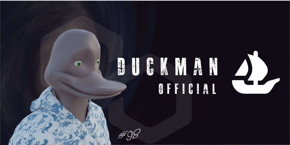 DuckMan # 98
Collection - DuckMan Officials

<a href="/opensea/">OpenSea</a> &amp; <a href="/rarible/">Rarible</a>

#nft #nftart #opensea #NFTCollections #rarible #NFTs