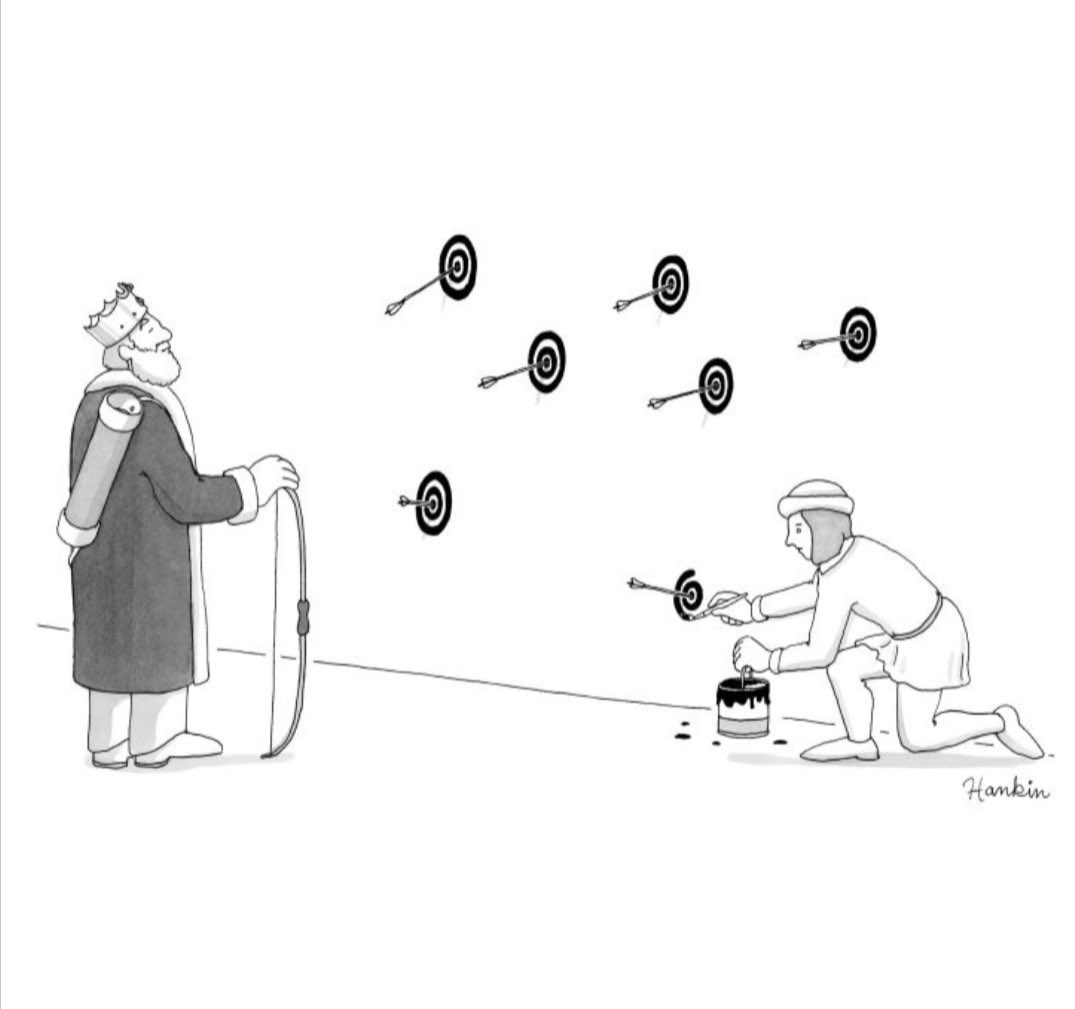 When every decision is a masterstroke.

(Charlie Hankin in the New Yorker.)