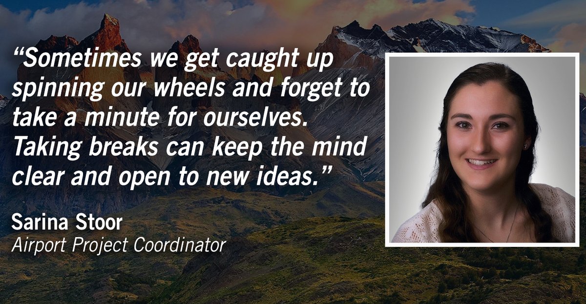 aroraengineers's tweet image. Today’s #mentalhealthtip comes from Arora’s own Sarina Stoor, EIT, a Project Coordinator who works on-site at #PHL, recently embarked on her third expedition with @theGREENprogram — this time to #Patagonia, Argentina! 🧠 🏔 😌 

#mentalhealthawarenessmonth #mentalhealthmatters