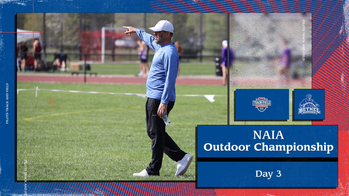 @bupilotstf enters the final day of the NAIA Outdoor Championship starting at 1 PM at Indiana Wesleyan. 

📹 tinyurl.com/live-streak
💻live.crossroadstiming.com/timers/824
#battlefortheredbanner