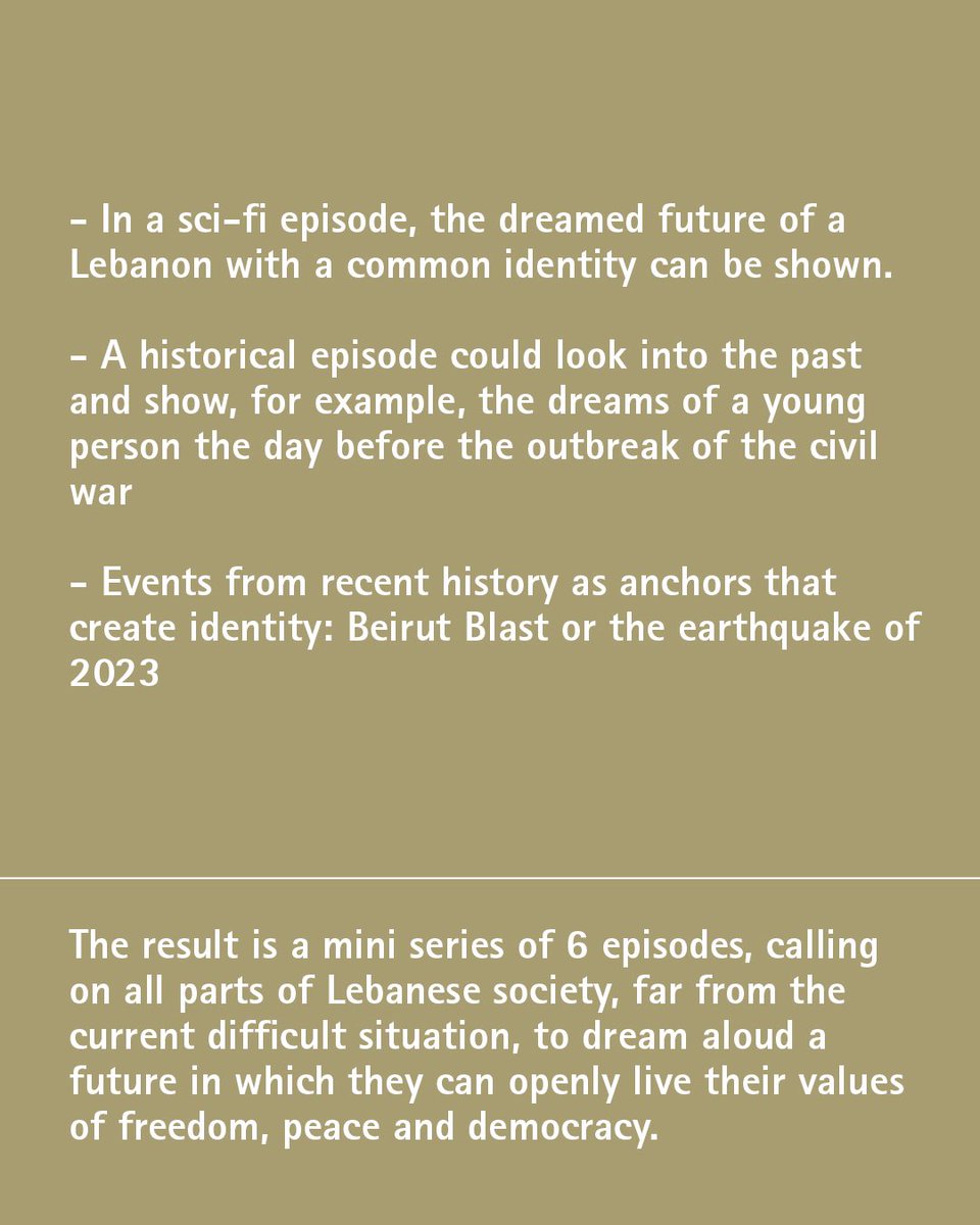 #CFP2023: We are thrilled to announce the partnership with elda. Together, we are paving the way for a future of dynamic leadership and thought provoking discussions 🌍 

Let’s unite our voices, remember the past and shape a brighter tomorrow 

Organized by: 
@beirutfilmsociety