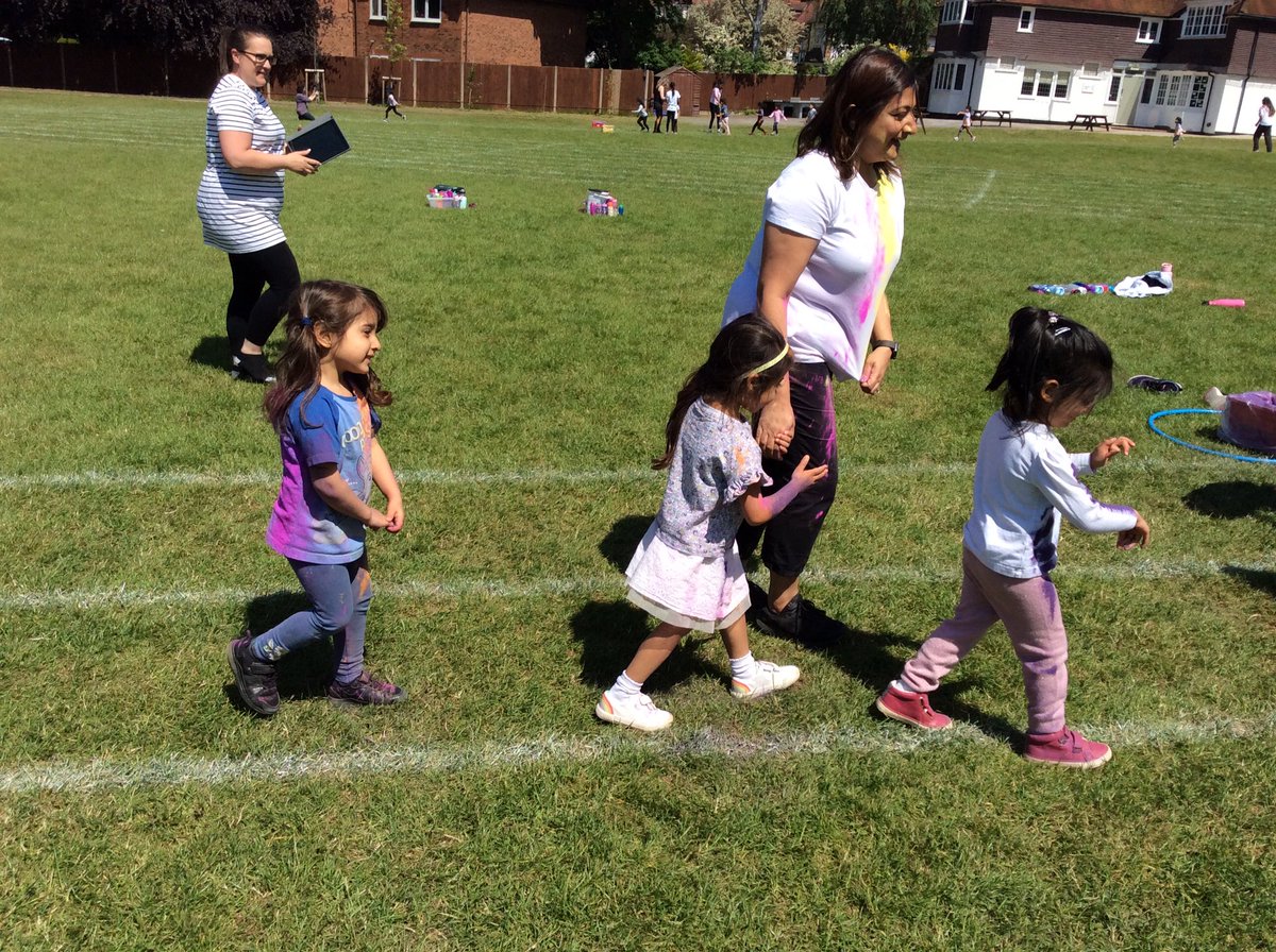 The sun is shining @NorthwoodGDST today so we can finally have our @NWCEarlyYears colour run. A perfect way to step into half term 👏🏿👏🏻👏🏾💙💚💛🧡❤️💜 🏃‍♀️ 🏃🏻‍♀️🏃🏿‍♀️🏃🏾‍♀️🏃🏽‍♀️