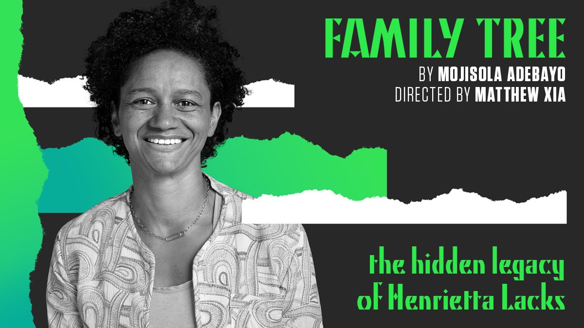 Some exciting news about a special event exploring the themes of FAMILY TREE and the legacy of #HenriettaLacks … coming 🔜