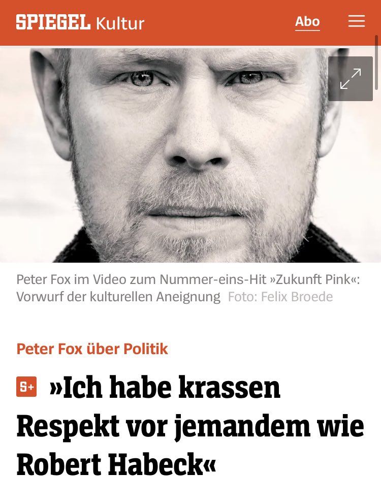 MontyDelMuro's tweet image. Weil #PeterFox gerade trendet… 

#Habeck