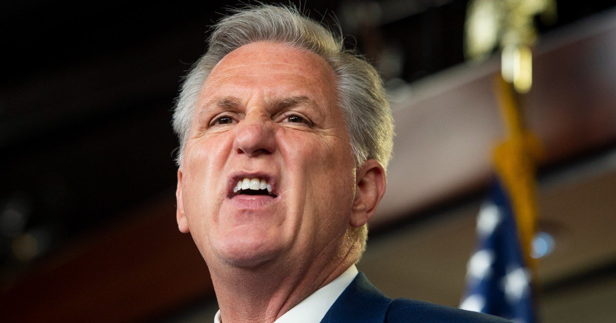 🚨Kevin McCarthy is to blame for this debt ceiling madness. 

Anyone saying differently is lying.

This is a McCarthy manufactured crisis.

He has no other leverage for his disastrous MAGA budget.

McCarthy is so desperate he’s willing to hurt millions of Americans.

It’s a new…