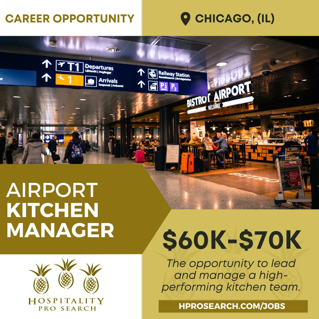 HProSearch's tweet image. Lead with expertise and passion to ensure seamless food production and elevate culinary standards. 🌟
➡️Apply through this link: buff.ly/43uxudQ

#hprosearch #restaurant #service #hospitality #jobs #career #opportunity #motivation #jobsearch #recruiter #business #work