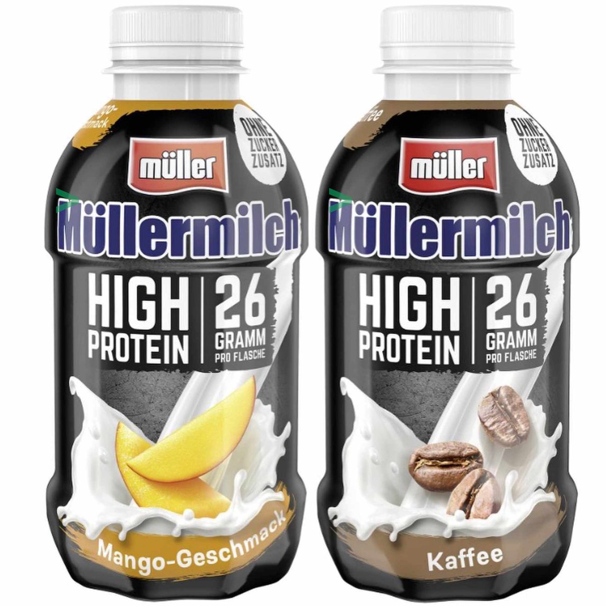atundo_com's tweet photo. Verwöhnt eure Gaumen mit den letzten zwei der vier neuen Müllermilch High Protein Sorten: Mango und Kaffee! 🥭☕️
Diese beiden Geschmackserlebnisse sind einfach unschlagbar. https://t.co/yR6UK1JJpZ