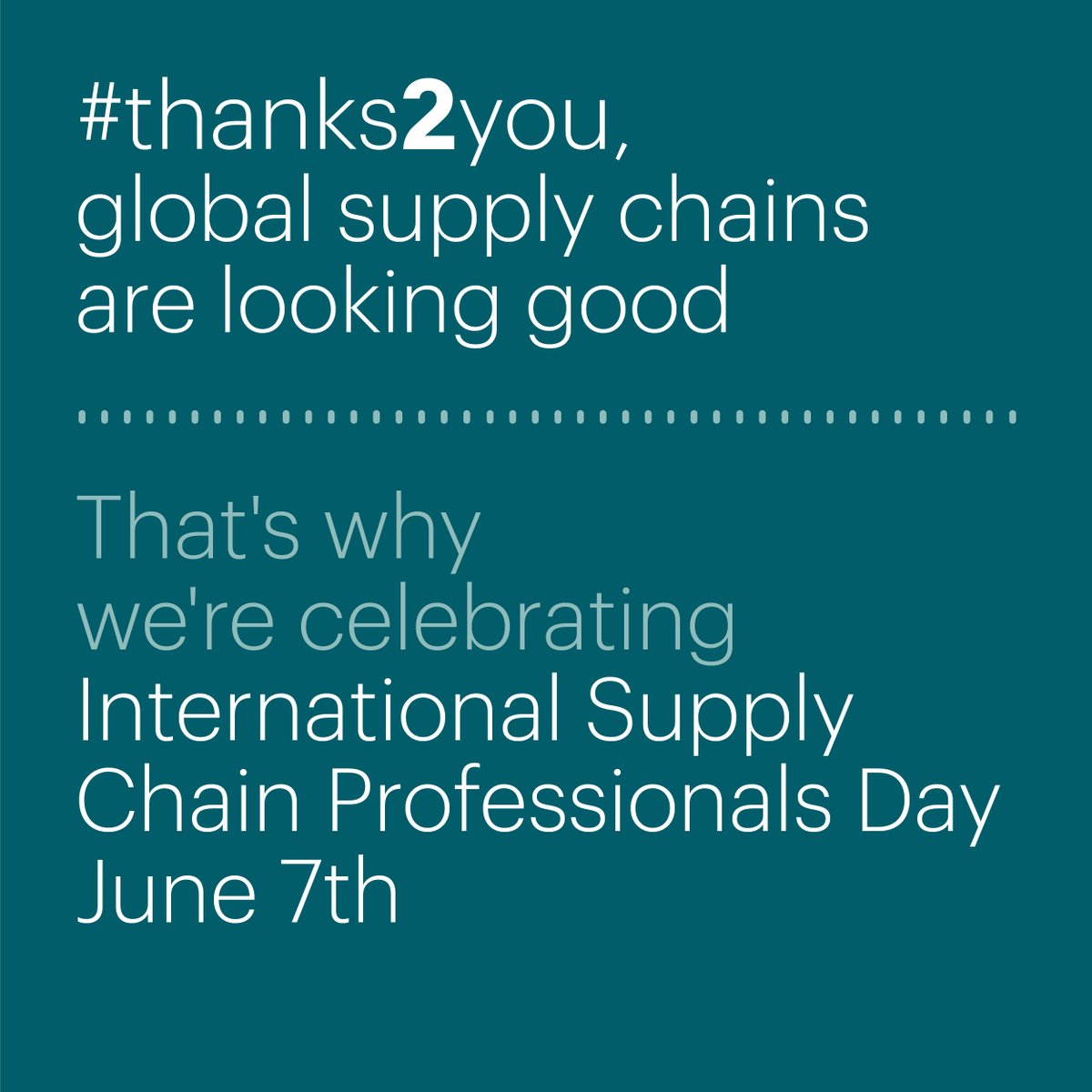 e2open's tweet photo. Supply chain pros always step up and deliver. Let's show our appreciation for the people who make a difference. Whether it be a colleague, family member, or friend, please share their picture along with a message of gratitude using #Thanks2You. #ISCPDay #SupplyChain https://t.co/P283pmd0HO