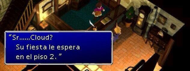 Writer_galOo's tweet photo. Another one from FF7 which became meme...
Cloud and his need to party hard instead of joining his group!����

Otro error de traducción de FF7 que se convirtió en meme...
Cloud y sus ganas de dársela en la pera en vez de reunirse con su grupo y seguir la misión 👀
#gameloc https://t.co/3lujH1xw1X