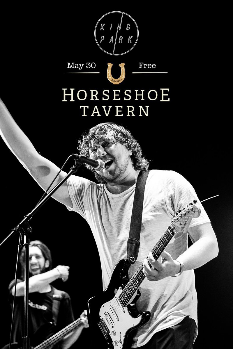 King Park (@king_park_music) on Twitter photo Toronto! Come hang out with us on May 30 for our <a href="/horseshoetavern/">The Horseshoe Tavern</a> debut with @staticpointband @itsdoomsdaydarling and our buddies in <a href="/localpressure/">local pressure</a>. It is FREEEEE! Toronto! Come hang out with us on May 30 for our <a href="/horseshoetavern/">The Horseshoe Tavern</a> debut with @staticpointband @itsdoomsdaydarling and our buddies in <a href="/localpressure/">local pressure</a>. It is FREEEEE!