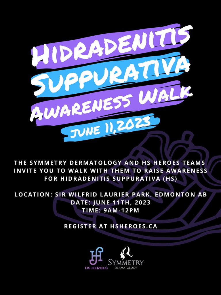 hsheroes.ca/hs-awareness-w…

We hope to see you there! And wherever you are in the world have a wonderful awareness week and a wonderful summer. 

#HSHeroes #HidradenitisSuppurativa #ChronicIllness #Skin #HSAwarenessWeek #HSAwarenessWeek2023 #HSCanada2023