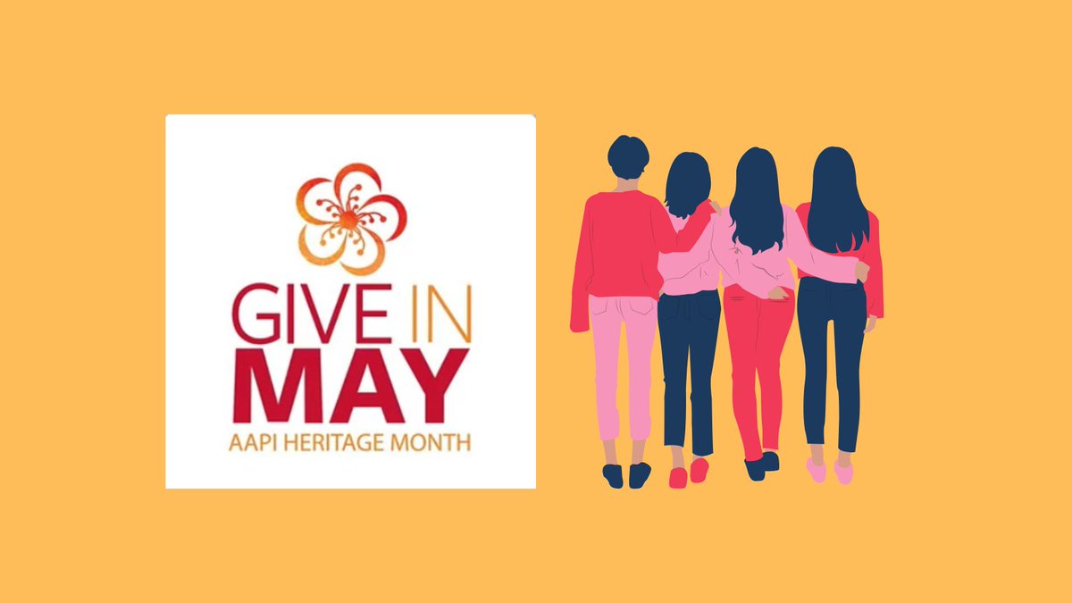 #GiveInMay, a month-long giving campaign hosted by the Asian Pacific Fund and AAPI Data, is happening now on @mightycause. Celebrate AAPI Heritage Month and become a champion of the AAPI community by giving before May 31st! #GiveinMay #AAPIheritagemonth giveinmay.org/giving-events/…