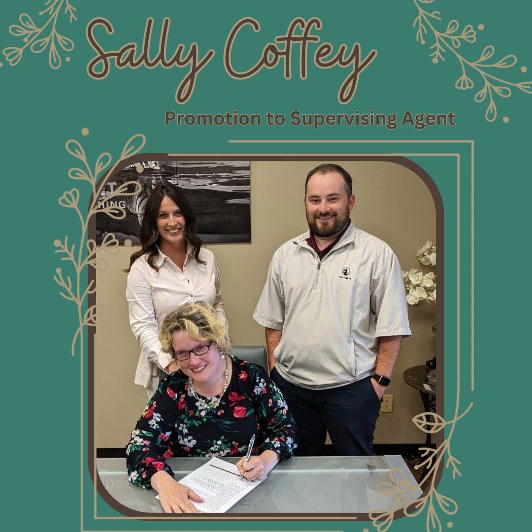 🥳 Yet another promotion in the #JacksonAgencies !!! 🙌
Sally, we are so proud of you!  ❤️ Put on your shades because your future is looking bright! 😎
#FutureIsBright ☀️
#GlobeLifeLifeStyle 🌎