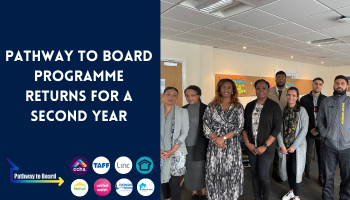 Pathway to Board is a programme aimed at supporting Black, Asian and minority ethnic individuals to be Board ready. We are celebrating the start of the second round,  following a successful first year which saw 7 people secure a Board position.

orlo.uk/7Ckxn