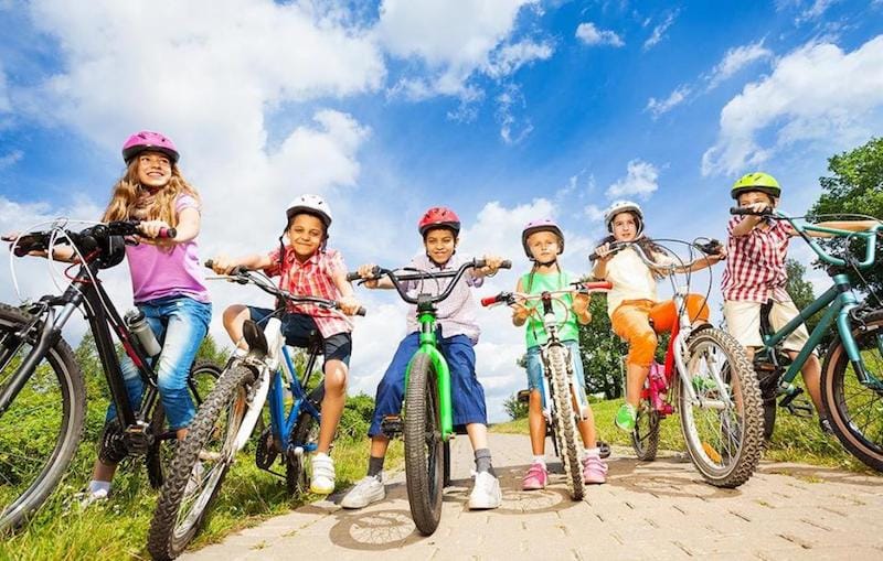 May 29 - June 2 is Bike to School Week!
Help reduce traffic &amp; make school zones safer. Biking with friends is plain fun!