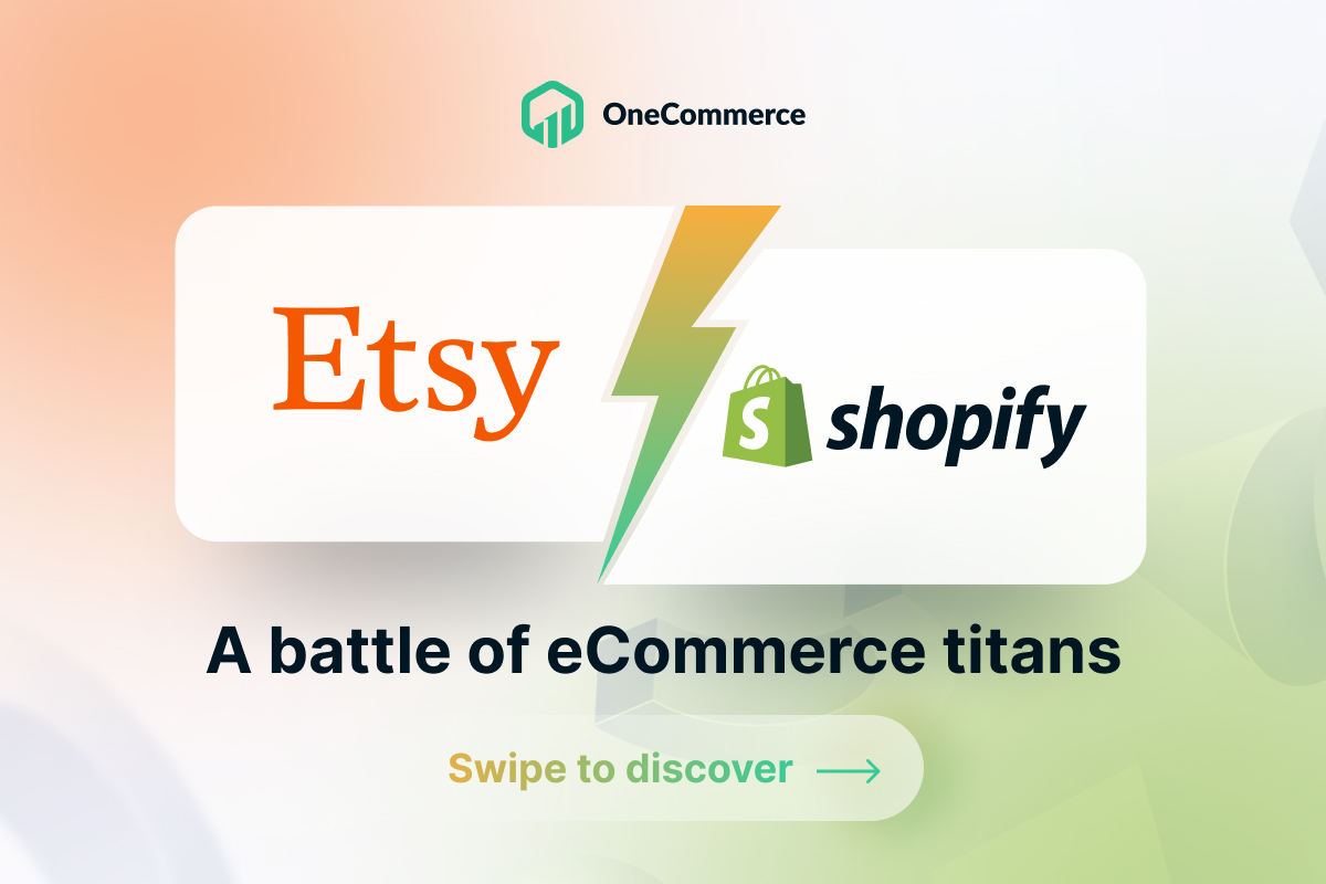 OneCommerce_io's tweet photo. 🛒 Shopify or Etsy: Which is the perfect fit for your business? 🤔
Join the debate and uncover the key differences along with the pros and cons of each powerhouse to find out which one aligns best with your business goals. 🎯
#onecommerce #shopify #etsy #ecommerce https://t.co/bG5GRdfH12