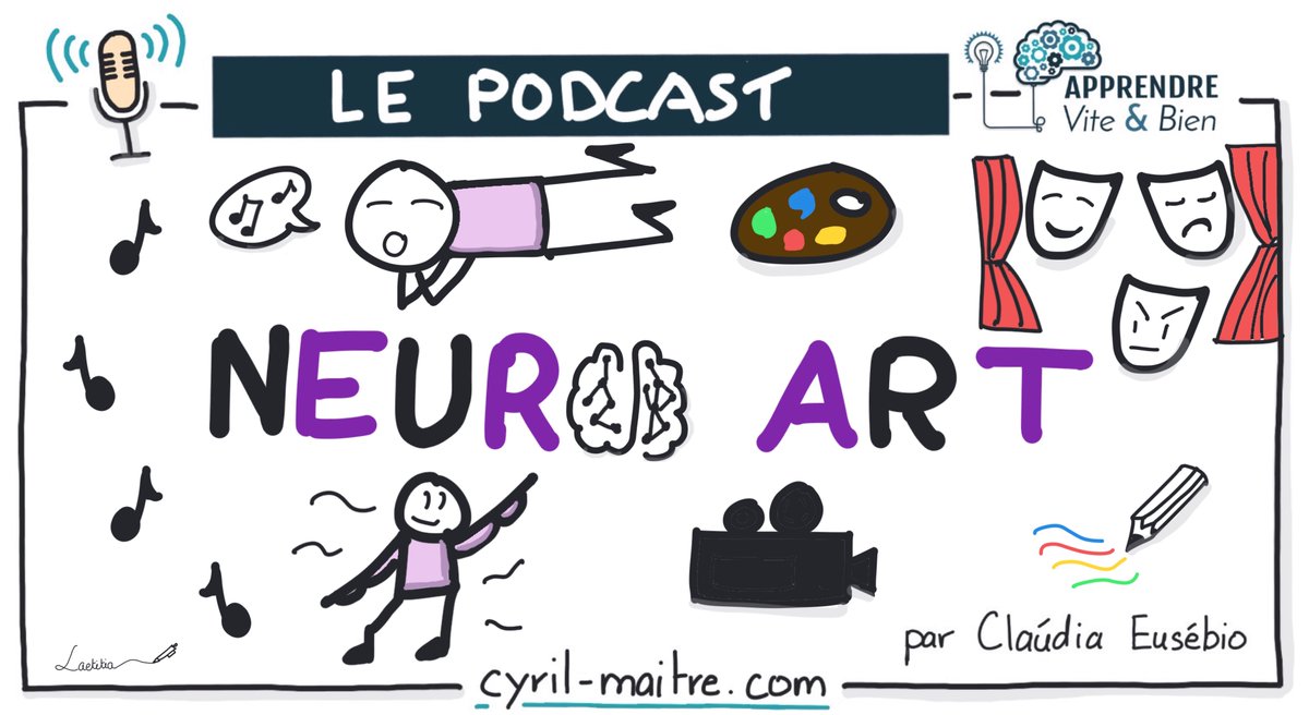 📌  Neuro Art - Podcast de Claùdia EUSEBIO

ABONNEZ-VOUS À LA CHAÎNE YOUTUBE :

🚀  youtu.be/QbllsZIseSk

#mindmapping #cyrilmaitre #claudiaeusebio #neurocreativite #facilitationgraphique #memoire #potentiel #penseevisuelle #sketchnoting