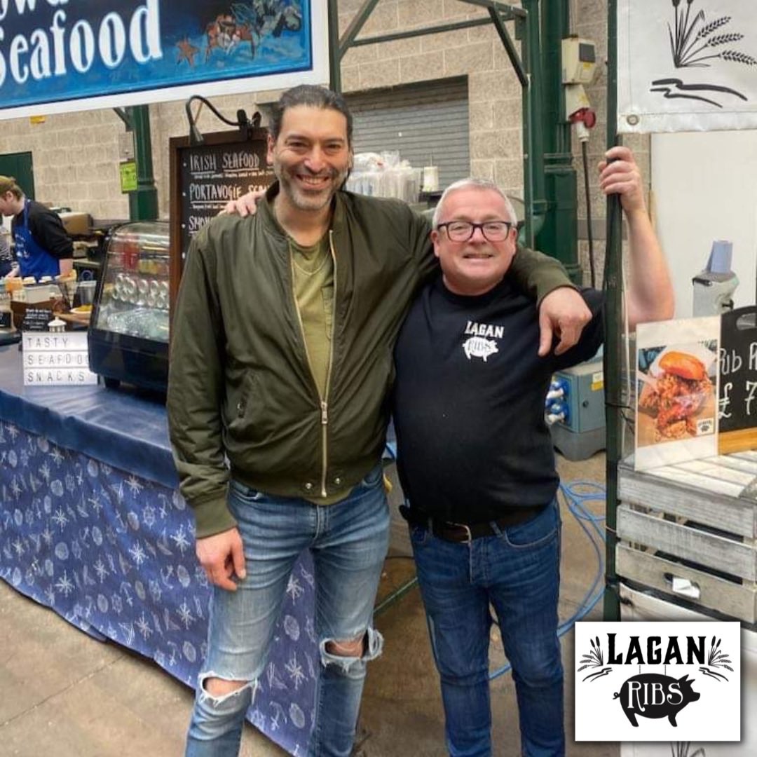 Always great to see old friends at @stgeorgesbelfast!

Great to see you @erolalkan - hope you'd a fab trip to #Belfast!

See you this weekend - you never know who you're going to meet ...
Friday - 8am - 2pm
Saturday - 9am - 3pm
Sunday 10am - 3pm

See you there!