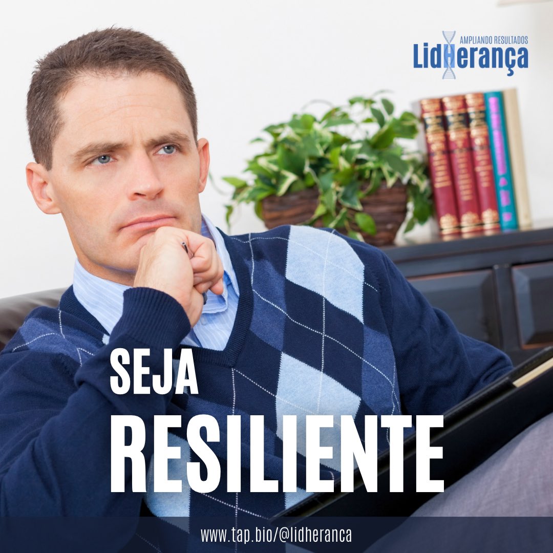 spdanielrodrigu's tweet image. Ei! Você que é líder ou deseja ser, preste atenção! Aprenda a reunir suas forças em tempos ruins, a concentrar-se em resolver problemas difíceis, pois a resiliência é o único caminho para dar a volta por cima...força guerreiro!

#Guerreiros #resiliencia #temposdificeis