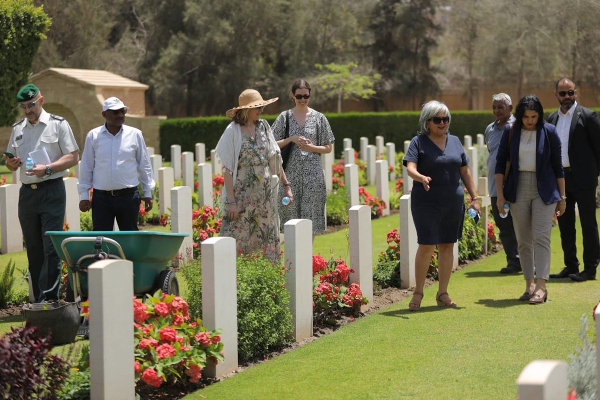 Mai (@maiabouzahra) on Twitter photo <a href="/CWGC/">Commonwealth War Graves</a> #WarGravesWeek event took place in Heliopolis War Cemetery, Egypt,on 22 May attended by embassy officials, their guests and a local WWII veter, on 24 May attended by Modern School. @baghdady_ramed_AAalSayed <a href="/MamdouhWahed3/">Mamdouh Wahed</a> thank you for an amazing team work & job well done <a href="/CWGC/">Commonwealth War Graves</a> #WarGravesWeek event took place in Heliopolis War Cemetery, Egypt,on 22 May attended by embassy officials, their guests and a local WWII veter, on 24 May attended by Modern School. @baghdady_ramed_AAalSayed <a href="/MamdouhWahed3/">Mamdouh Wahed</a> thank you for an amazing team work & job well done
