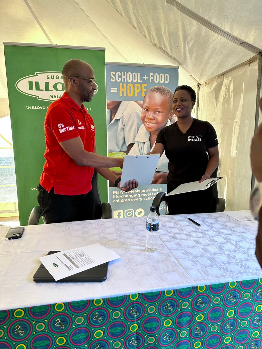 We are thrilled to announce our sponsorship of Mary's Meals School Feeding Program for 4 schools surrounding our Nchalo operations.With a donation of K109 925 400,we will be providing meals to over 4000 students a year! We are proud to be making a positive impact in our community