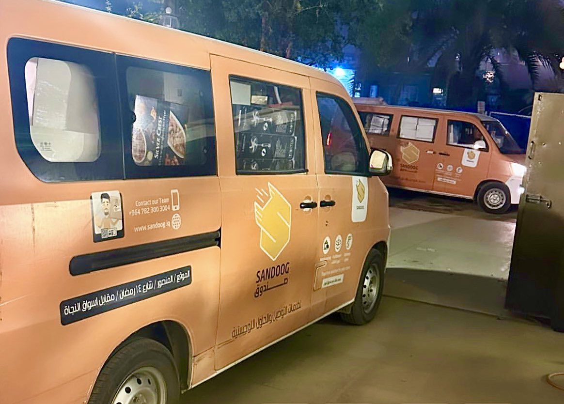 24/7 <a href="/SandoogIraq/">Sandoog | صندوق</a> vans, trucks, cars and bikes travel all over #Iraq to deliver happiness to our client’s customers. Your #brand is in safe hands with Sandoog -From your store to your customer’s door: Sandoog.iq
#3Pl #Fulfilllment #Delivery #Courier #Iraq #Startup 🇮🇶