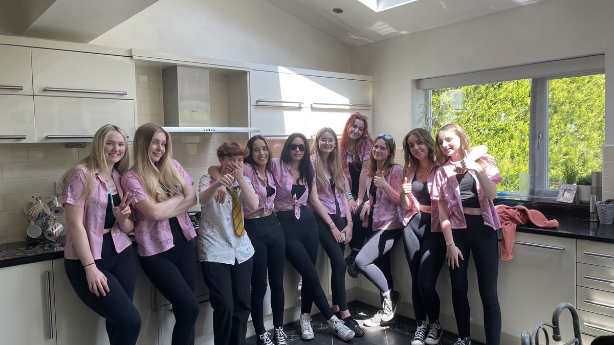 Daughter Jaime and mates after last official day at school, just GCSEs to go back in for after half term. Obligatory shirt signing too! Can’t get that ABBA song from Mamma Mia out of my head, you will know the one if you’ve seen it….