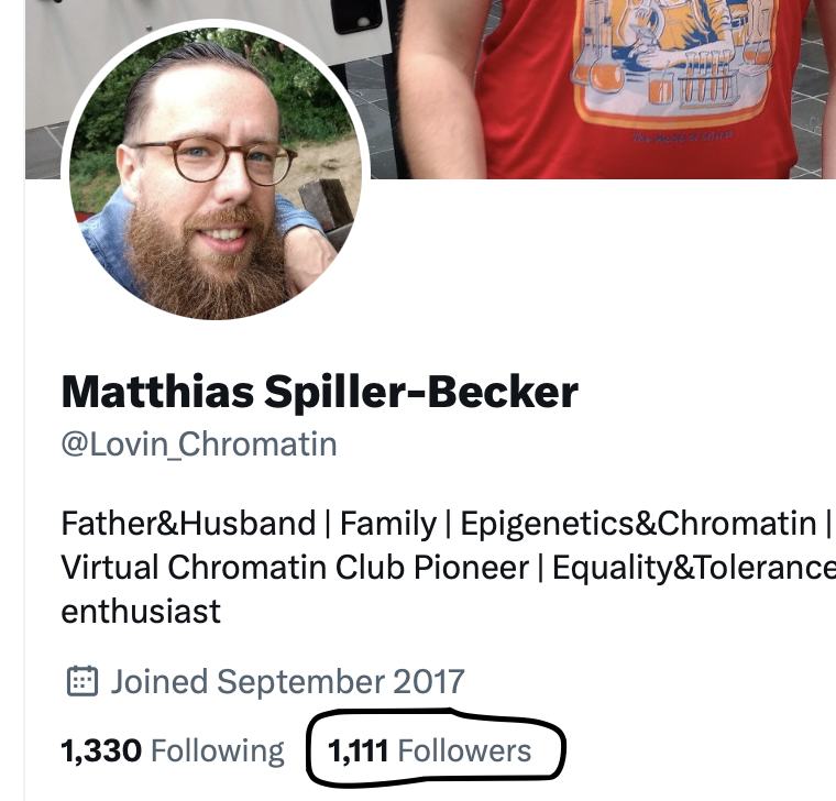 Matthias Spiller-Becker @lovin-chromatin.bsky.soci tweet media