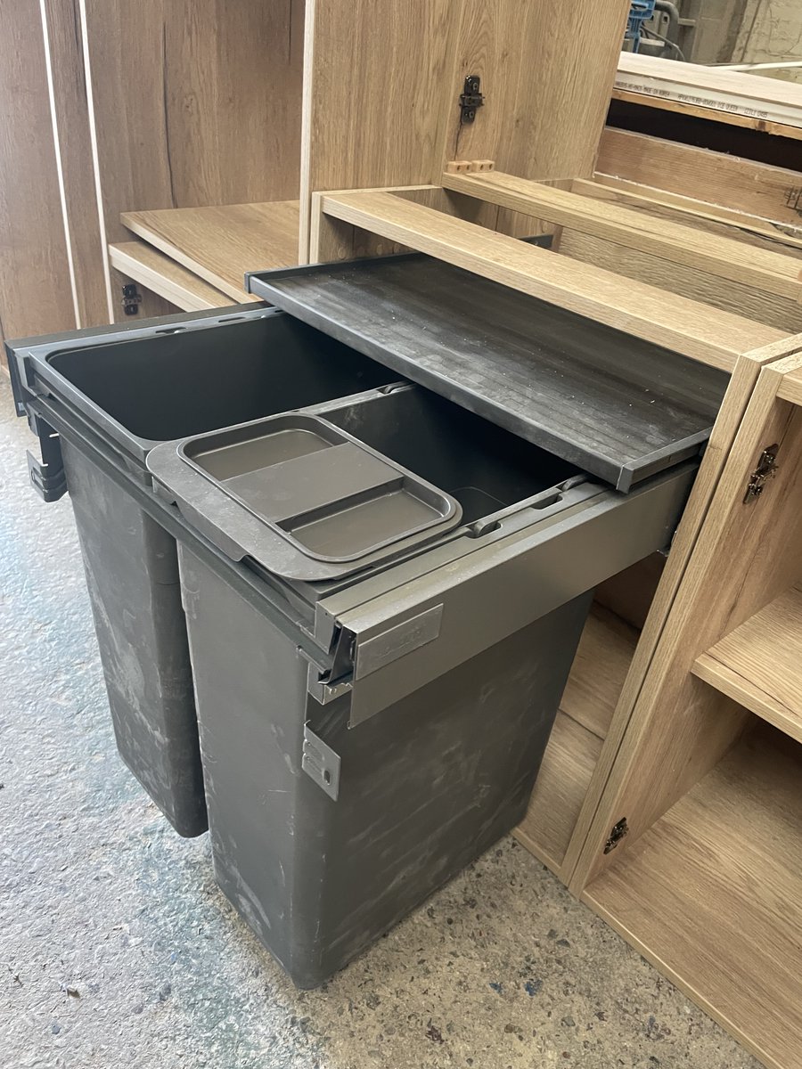 another kitchen on the way out , all manufactured in house