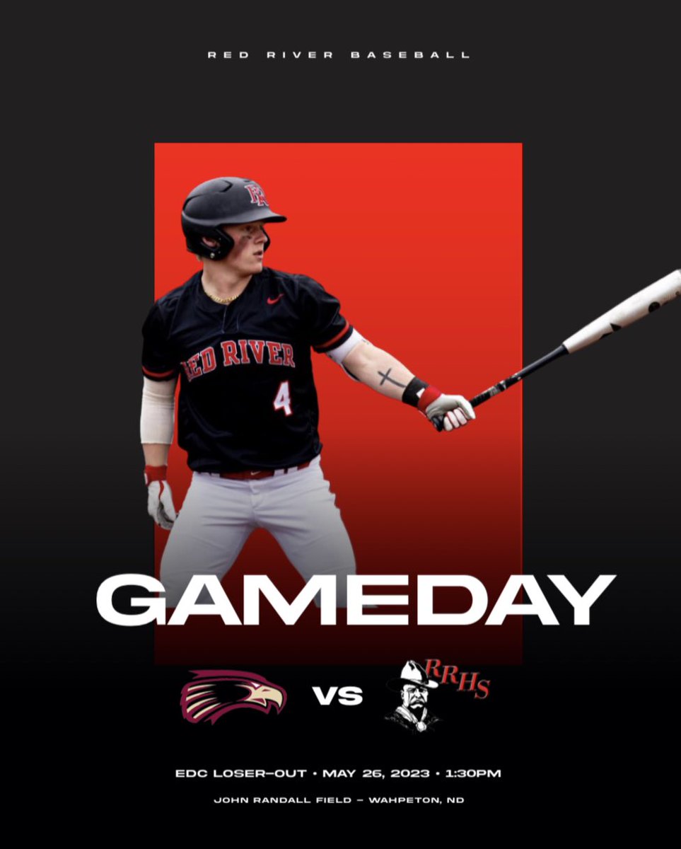 EDC Gameday! Riders play in a Loser-Out EDC game vs Fargo Davies at 1:30pm on John Randall Field in Wahpeton, ND. Here is the link to watch the game: youtube.com/@kbmwnewslive/…