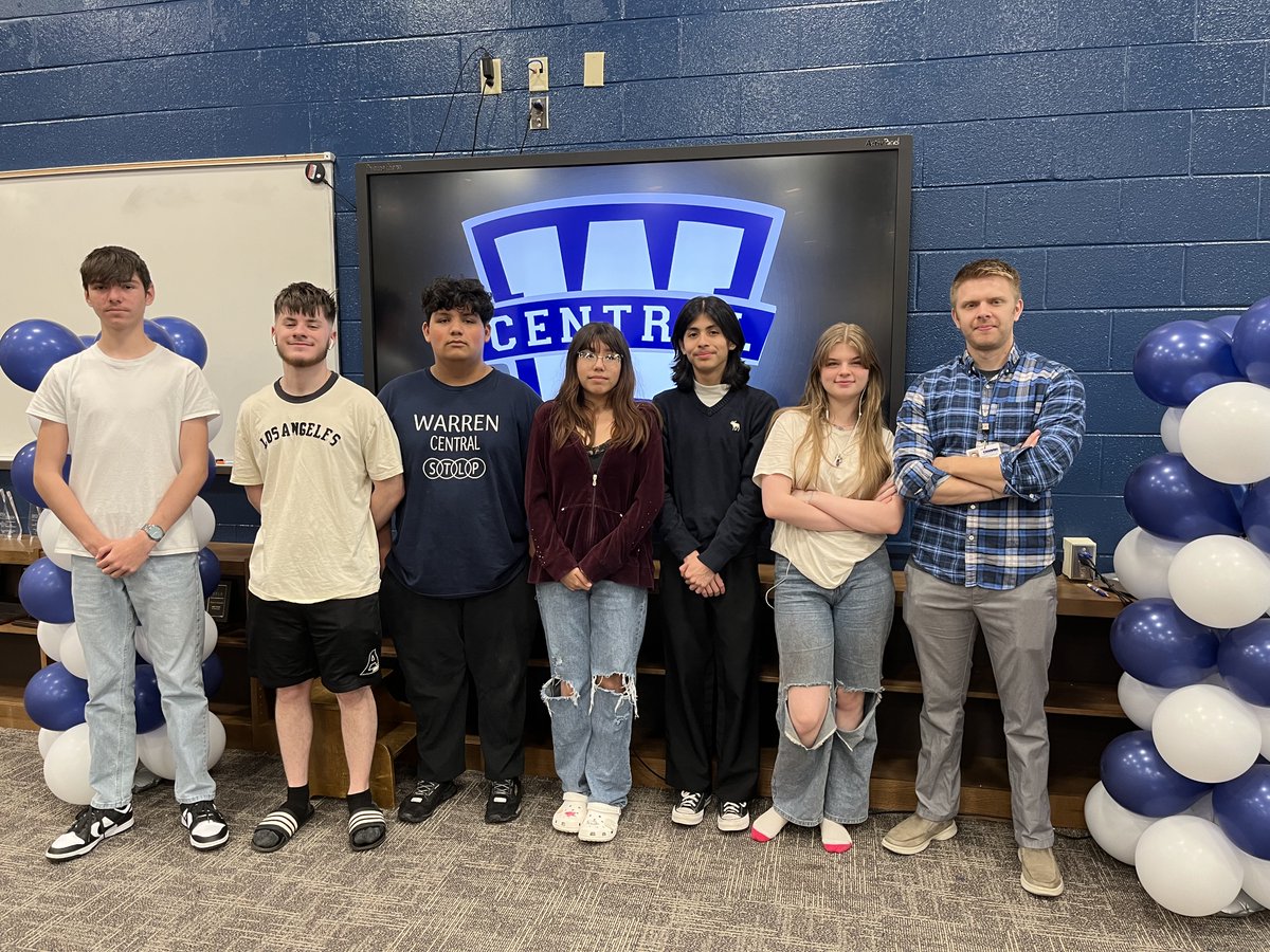 This isn't all of the STLP students at WCHS, but they've done an excellent job this year. Thank you all for helping with technology and all the projects we've completed together.