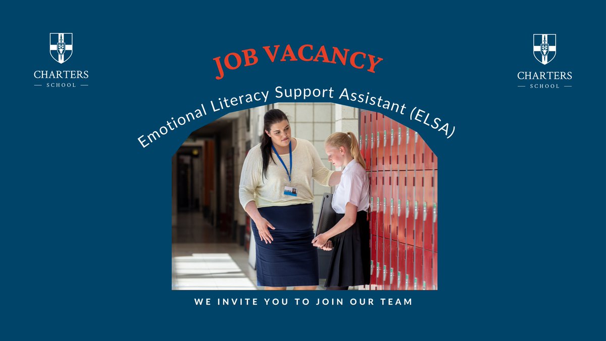 Charters School on Twitter "An exciting opportunity to work as a full