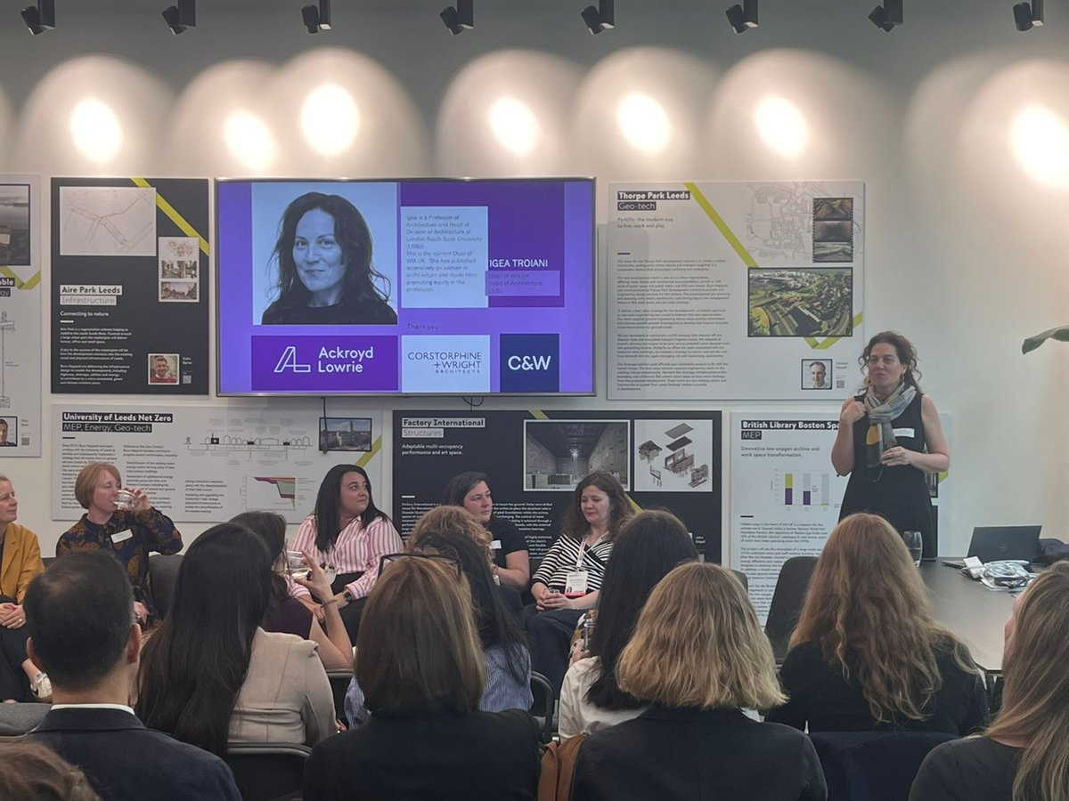 We were proud to sponsor the @WomenInArch fringe event at UKREiiF discussing ‘Building Gender Parity at Real Estate Events’. Chaired by Professor Igea Troiani, this panel event was insightful & inspiring. ackroydlowrie.com/blog-1/sponsor…