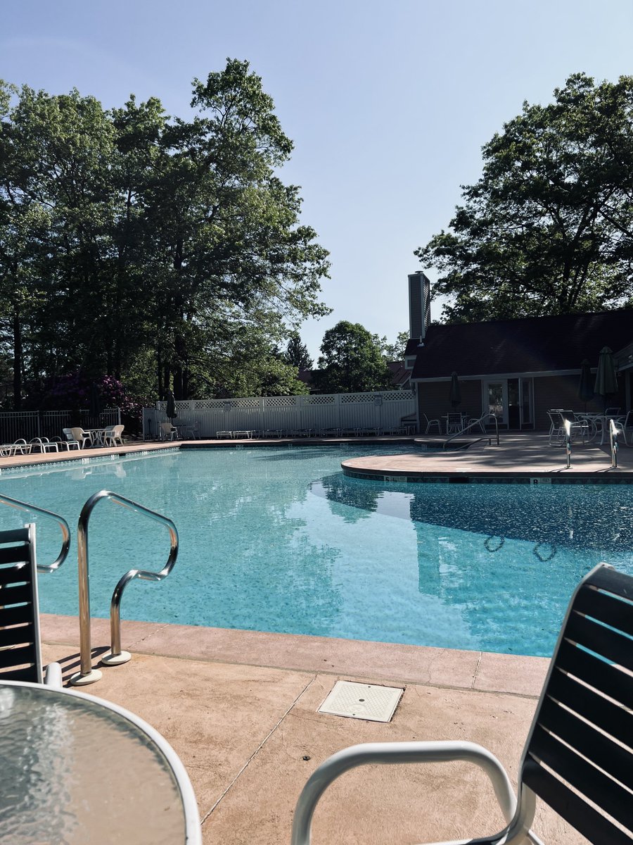 Swim time  at Berkshire Ridge Condominiums