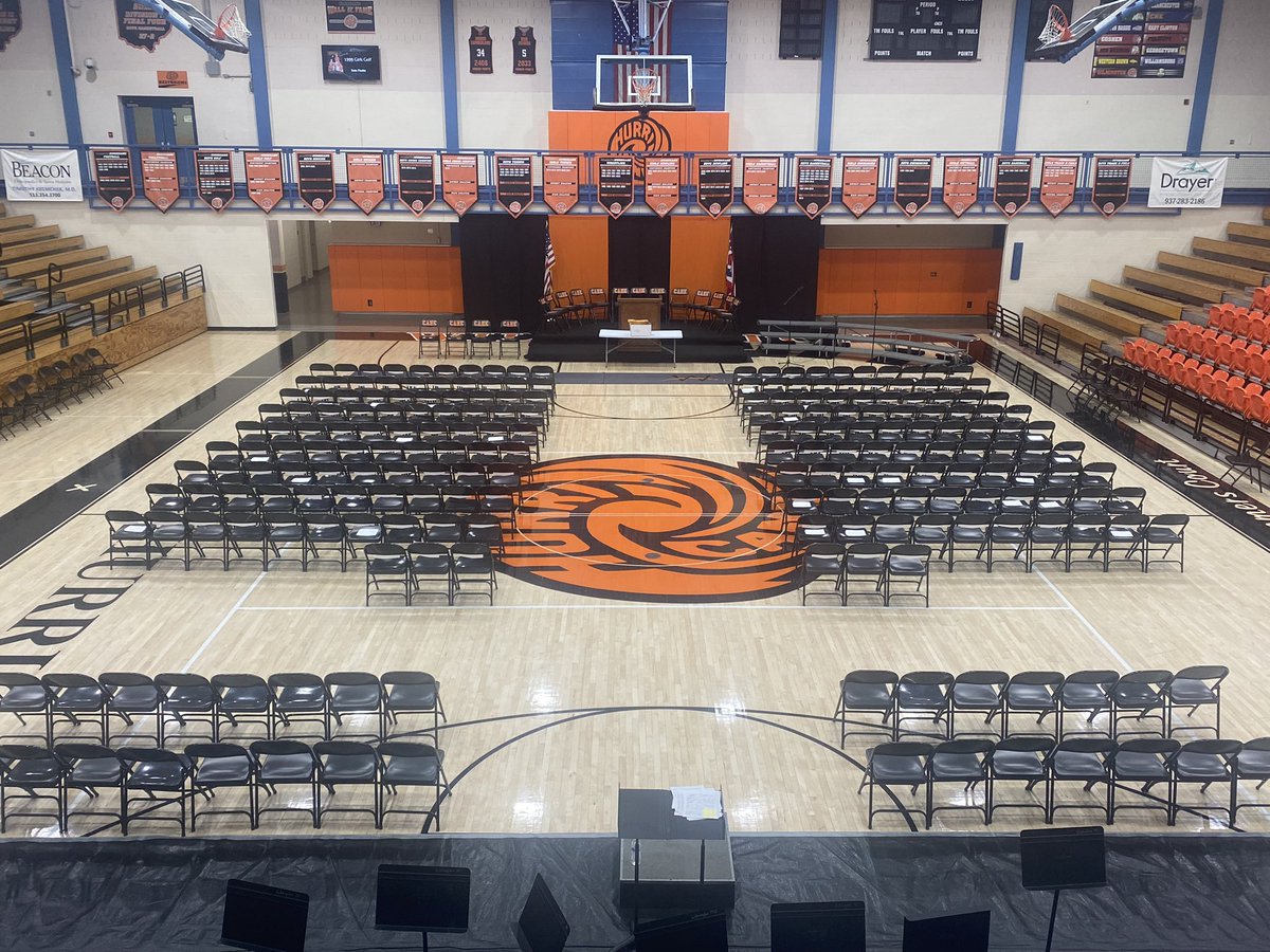 Today is the day, <a href="/WHSCane/">Wilmington HS</a>  Class of 2023! The stage is set. See you all tonight!