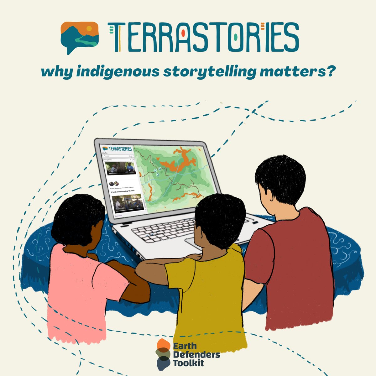🌾Oral histories play an important role in indigenous cultures. 📌 [part (4/7) of our #EarthDefendersToolkit series where we worked with @digidem to bring their collaborative space for earth defender communities and their allies to life through our images.] @MedhaviniYadav