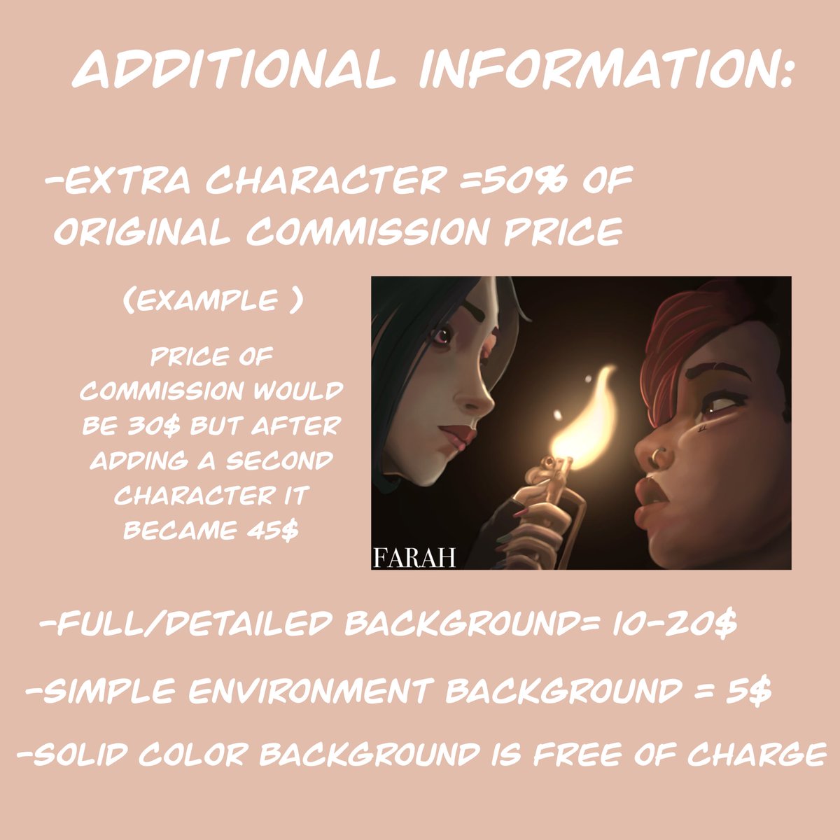 Farahdrawzz's tweet photo. My commission sheet! 🫶🏻🫶🏻🫶🏻 https://t.co/16tZszOBI1