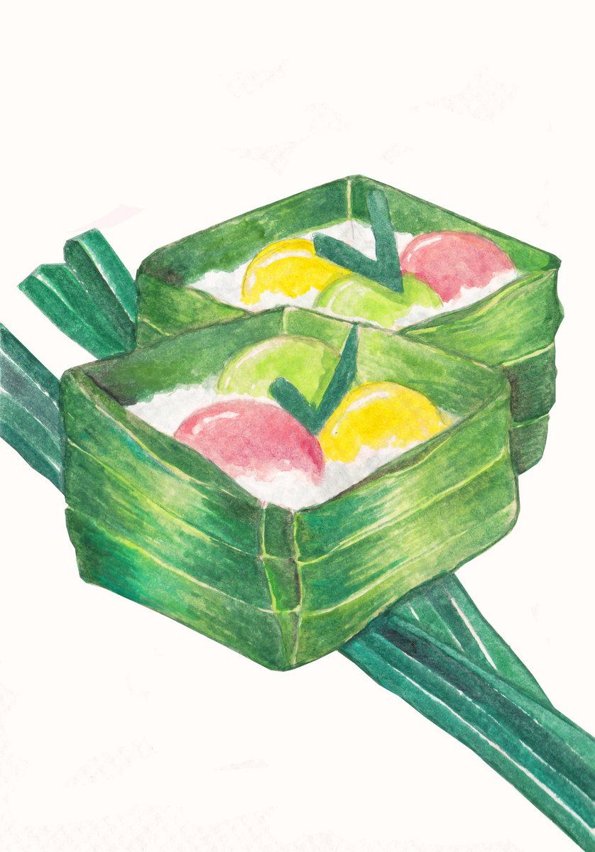 Gm blessed people!

I have some favorite traditional cake: Lupis, Cenil, and Klepon (left) and Putri Mandi (right). If you noticed, they're includes coconut, like coconut milk and grated coconut, which made unique texture and rich flavor.

What is your favorite traditional cake?