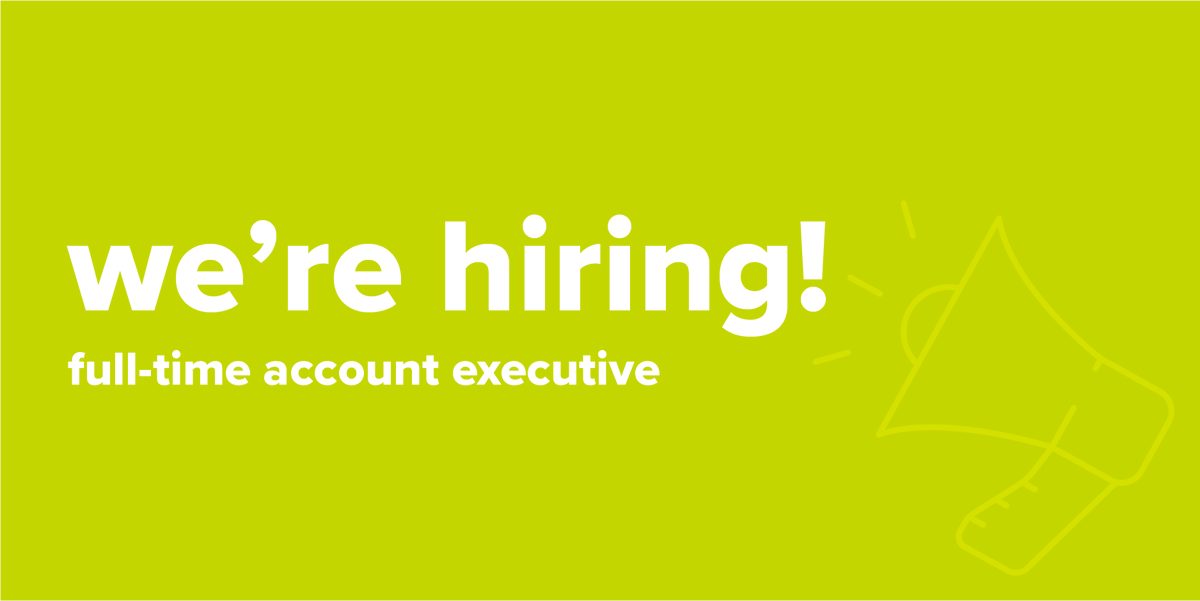 Looking for a #career with growth potential within a fun and supportive team? We're #hiring an #AccountExecutive! Join our dynamic company where collaboration and contributions are valued.

#Apply here today: bit.ly/3IJVlyy
